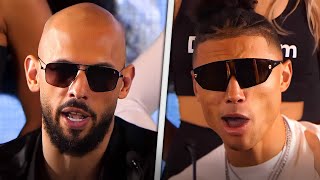 Andrew Tate vs Chase DeMoor | FULL FINAL PRESS CONFERENCE | Misfits Boxing