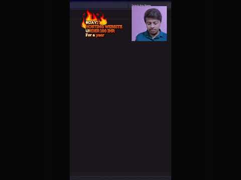 HOSTING WEBSITE UNDER 100INR PART -2