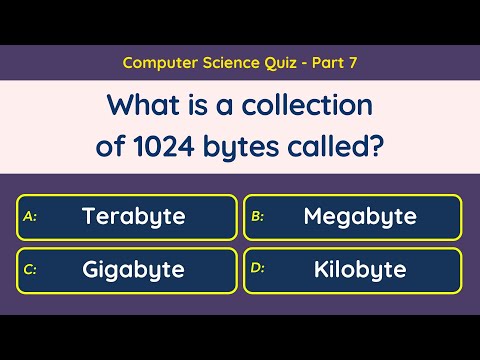 Computer Science Quiz – Part 7/10 | General IT Quiz – Basic Concepts of Computers, Files & Programs