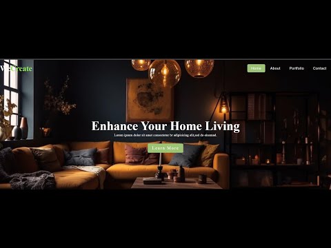 How to make a Landing page using HTML and CSS  EP1|  Codewithtop