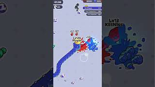 small to big snake clash 🪱 #gamingadventure