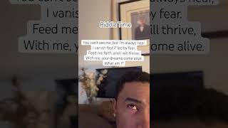 #RiddleMeThis #MotivationalRiddles #BrainTeaser #DeepThinking #Shorts #RiddlesWithMeaning