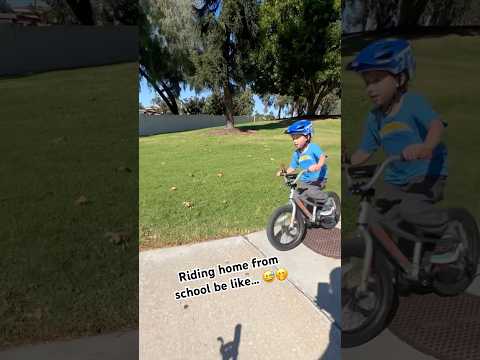 #4yearold #bikeride #challenge ##confidence #bikelover #bikerider #kidsbike #awesome