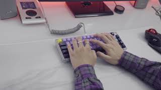 TGR 910 RE with lubed 55g Nixies Typing Sounds ASMR