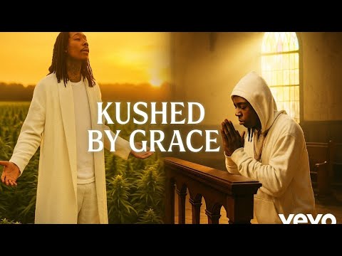 Whiz Khalifa ft Lil Wayne'Kushed by Grace' (official lyrical video) Gospel AI song 2025