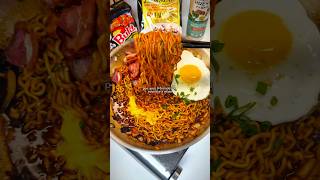 The Best Ramen Combo Only Koreans Know #asmrfood #mukbang #instantnoodles