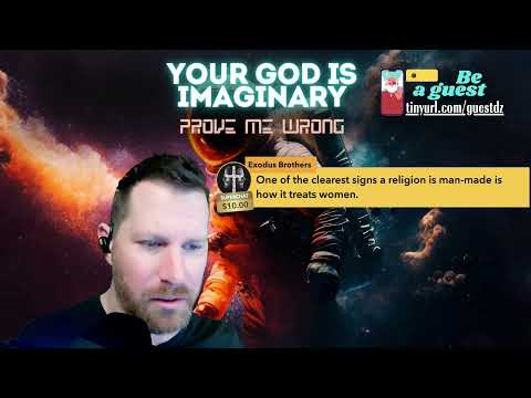 LIVE DEBATE [God is Imaginary] 5-31-2025 | DZ Debates