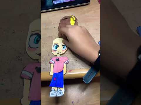 My paper doll got a new outfit #music #art