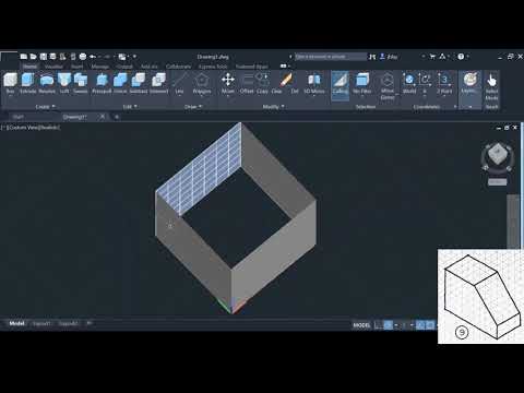 Creating Basic 3D Models in AutoCAD 2020