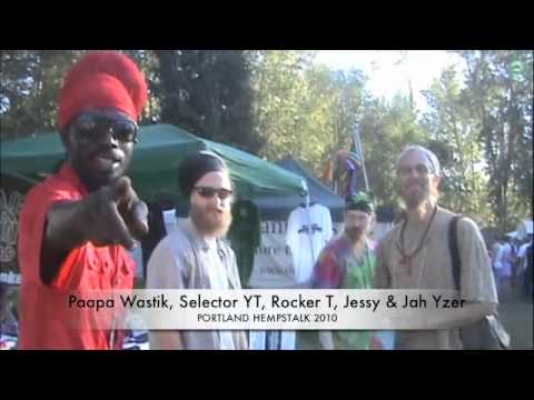 Time with Ghana Roots-Life Reggae artist "Paapa Wastik" @ Portland HempStalk 2010