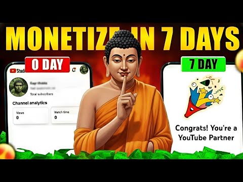 I Uploaded Just 7 Gautam Buddha Ai Shorts & Got Monetized! Here’s EXACTLY How I Did It