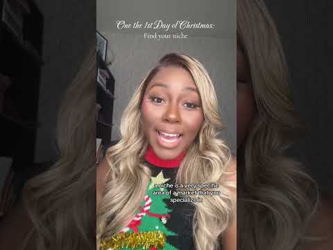 find your niche! Start strong by discovering what makes you unique and let your creativity shine