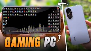 The Best Remote Desktop Software to run PC Games on Mobile !!