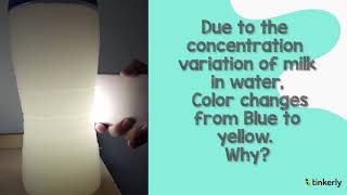 Why is the color changing from blue to yellow? | STEMart - Tinkerly