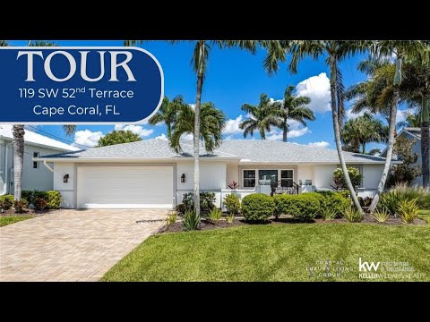 119 SW 52nd Ter, Cape Coral Home Tour | Alexis Hansen May | Coastal Luxury Living Group