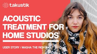 Acoustic treatment for home studios | User Story | t.akustik