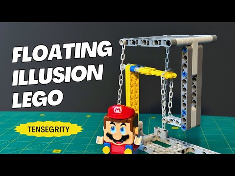 LEGO Technic Tensegrity Sculpture – Floating Illusion