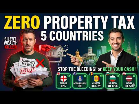 Lowest Property Taxes by Country 📉 Best Places to Own Real Estate
