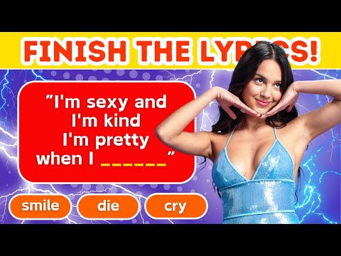 Finish The Lyrics │ Olivia Rodrigo Song Challenge!