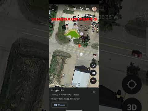 Dinosaur Found In Google Earth Part 3......ll #FoundInGoogleEarth #shorts #like