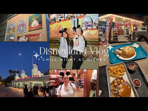 spend a chill night at disneyland with me
