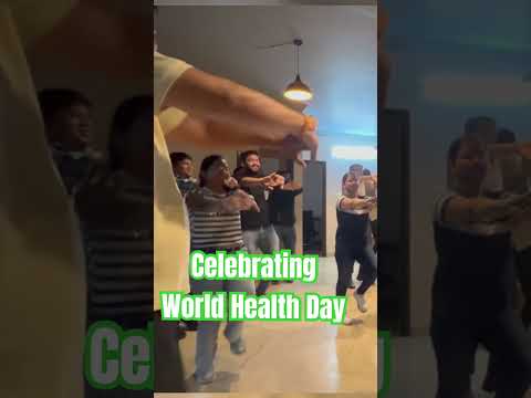 Celebrating World Health Day with Deorwine Team☺️ #workout #yoga #worldhealthday #health #official