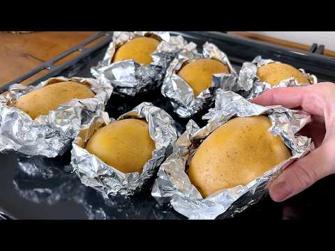 ❗️Potatoes for dinner in 10 minutes! 👍 I cook like this almost every day