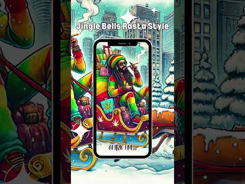 Rasta Claus is cruising through the city on his sleigh, spreading love, joy, and holiday cheer. 🎁❄️