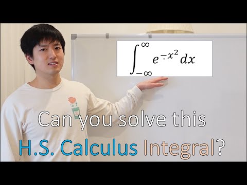 The fancy trick to solving this integral | Gaussian Integral