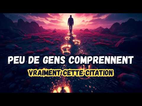Chaque pas laisse une histoire. Citation réflexion