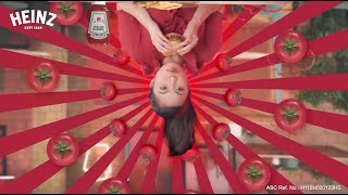 Dare to Turn It Upside Down with Heinz Tomato Ketchup! Number 1 in the World!