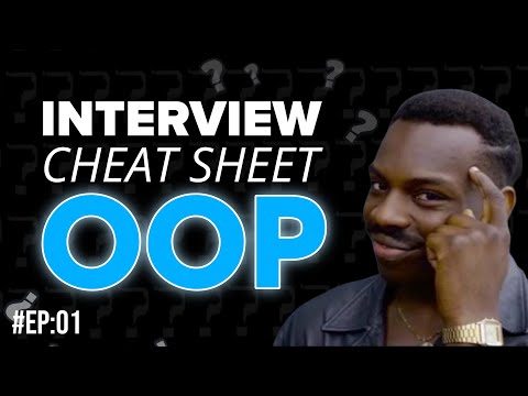 Abstraction in OOP | Object-Oriented Programming Interview Cheat Sheet | OOP Concepts Explained
