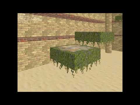 RayCaster demo #8 - Simple jump & collect game.