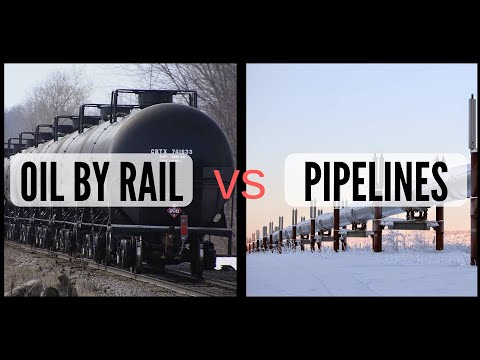 OIL BY RAIL VS PIPELINES