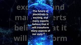The future of blockchain is exciting #blockchaintechnology #blockchaineducation #blockchain #bitcoin