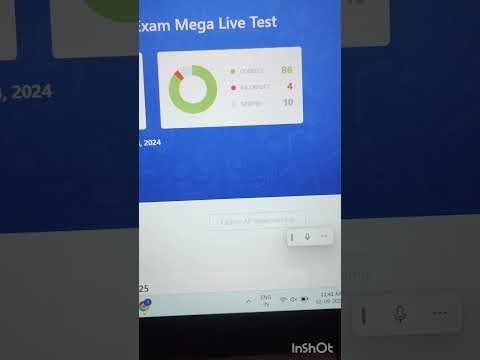 1-3 SEP SSC CGL TESTBOOK LIVE MOCK TEST MARKS 💯 #ssc #cgl #testbook #mocktest  #viral #shorts #study