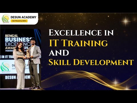 Award for Excellence in IT Training and Skill Development at Bengal Business Excellence Award 2025