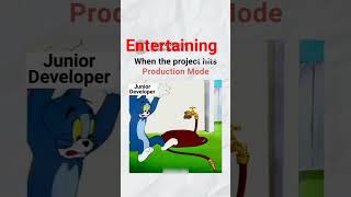 tester vs developer jokes #tom #jerry #softwaredeveloper #shorts
