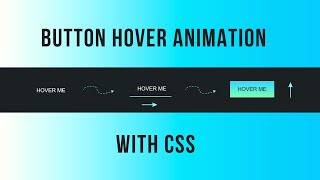Button Hover Effect With CSS | Modern Hover Effect using Html & CSS | CSS Tutorials | CSS Animation
