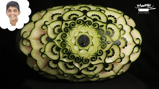 Fruit Carving | Ukiran Sayuran & Buah | แกะสลัก | Khắc trái cây và rau | khắc trái cây | Carving 54
