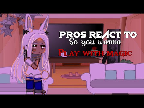 Pro Heroes React To So You Wanna Play With Magic ✨ Deku angst ~ || Mean class 1A 🪄 MHA × BNHA