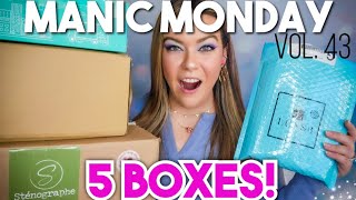 Manic Monday Vol.43 | Dermy Doc Box | LUXSB | Stenographe Box | Try Treats | Sashka Co.