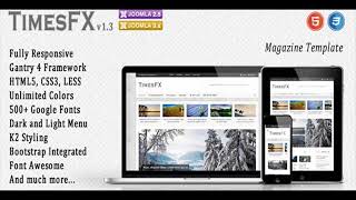 TimesFX - Responsive Joomla Template | Themeforest Website Templates and Themes