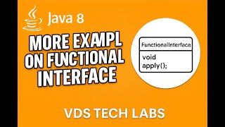 More examples with Concept on Functional Interface #java #Java8 #Streams #codinginterview