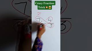 📚🔥 Viral Math Hack – Subtract Fractions Fast! ⏱️#shorts #viral #fraction #ytshorts #trending #maths