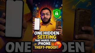 ⚙️One Hidden Setting That Makes Your Phone Theft-Proof!✅️......#theftprotection