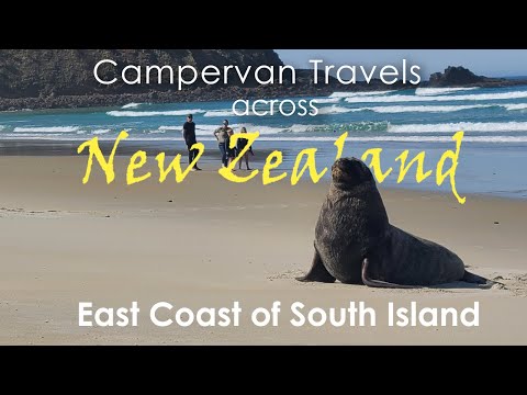 Campervan Travels Across New Zealand - Pt 2: East Coast of South Island: Dunedin Akaroa Christchurch