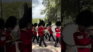 Changing The Guard 30/08/23 #changingtheguard #welshguards #shorts #militarybands #kingsguard