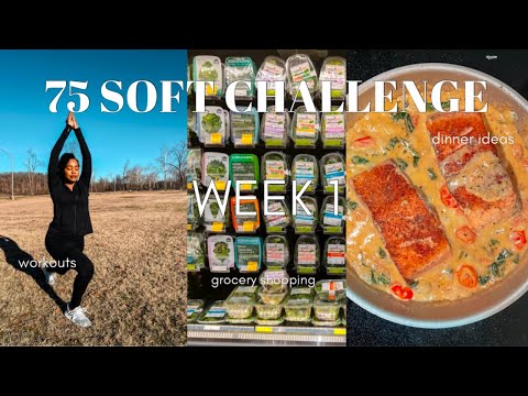 75 SOFT WEEK 1: How to habit track, adjusting the goals, juicing + more