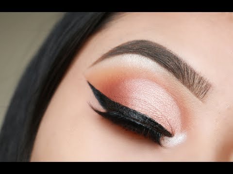 Easy Soft Cut Crease Eye makeup tutorial feat. Jaclyn Hill x Morphe Brushes palette | Glaminfusion